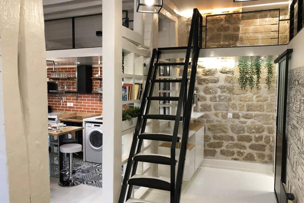 Loft Nazareth Quartier Du Marais Apartman Párizs Kültér fotó