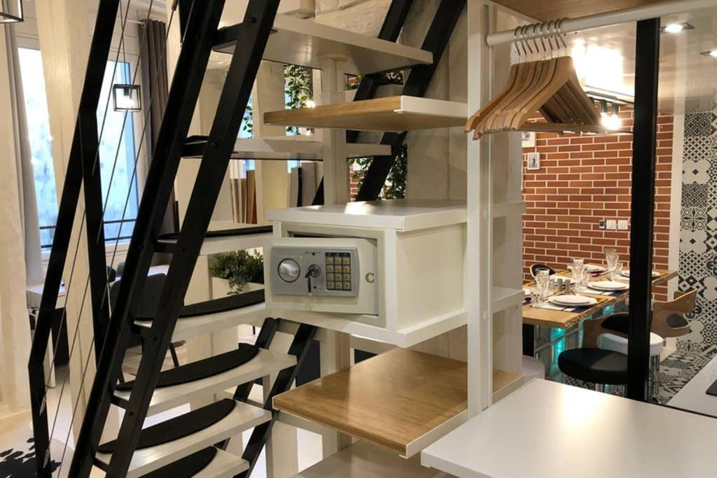 Loft Nazareth Quartier Du Marais Apartman Párizs Kültér fotó